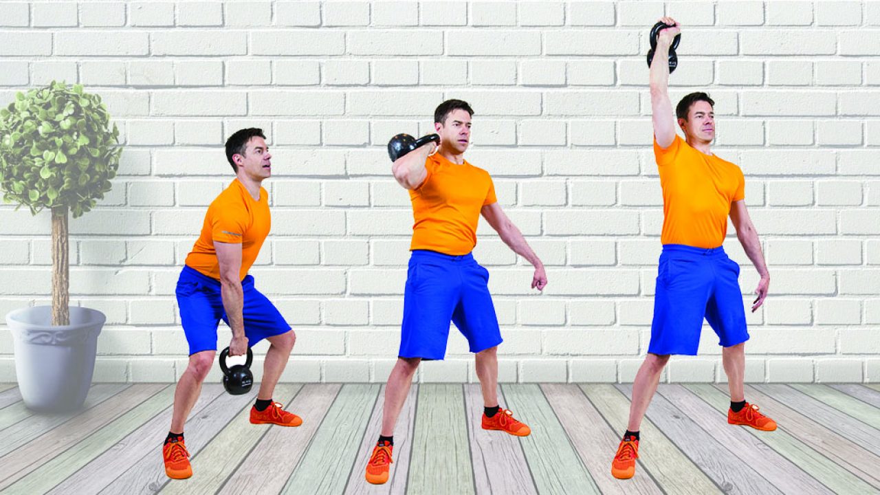 Ejercicios con kettlebell online en casa